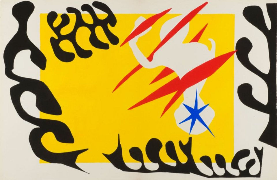 Το έργο του Henri Matisse «Ο εφιάλτης του λευκού ελέφαντα, πλάκα IV του "Tζαζ"» που ανήκει στη Συλλογή του Ιδρύματος Βασίλη και Ελίζας Γουλανδρή