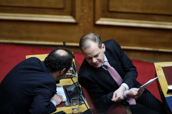 Ο υπουργός Υποδομών και Μεταφορών Κώστας Καραμανλής