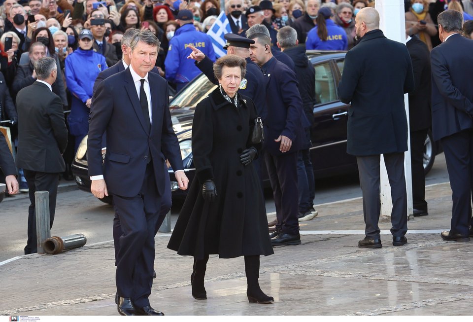 H πριγκίπισσα Άννα της Βρετανίας με τον σύζυγό της, Τίμοθι Λόρενς