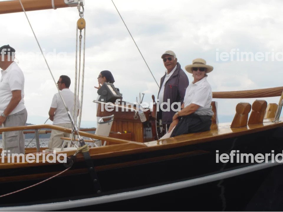Η Άννα-Μαρία στην «Αφρόεσσα» / Φωτογραφία: Χριστίνα Ζάχου