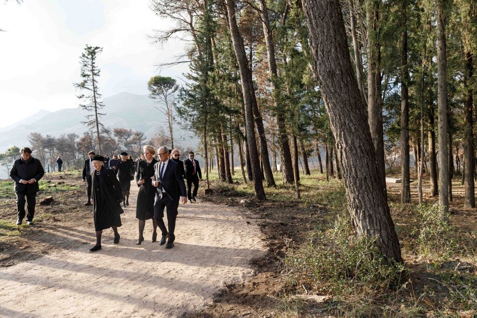 Κηδεία τέως βασιλιά Κωνσταντίνου στο Τατόι