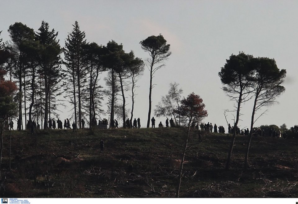 Κηδεία τέως βασιλιά Κωνσταντίνου στο Τατόι