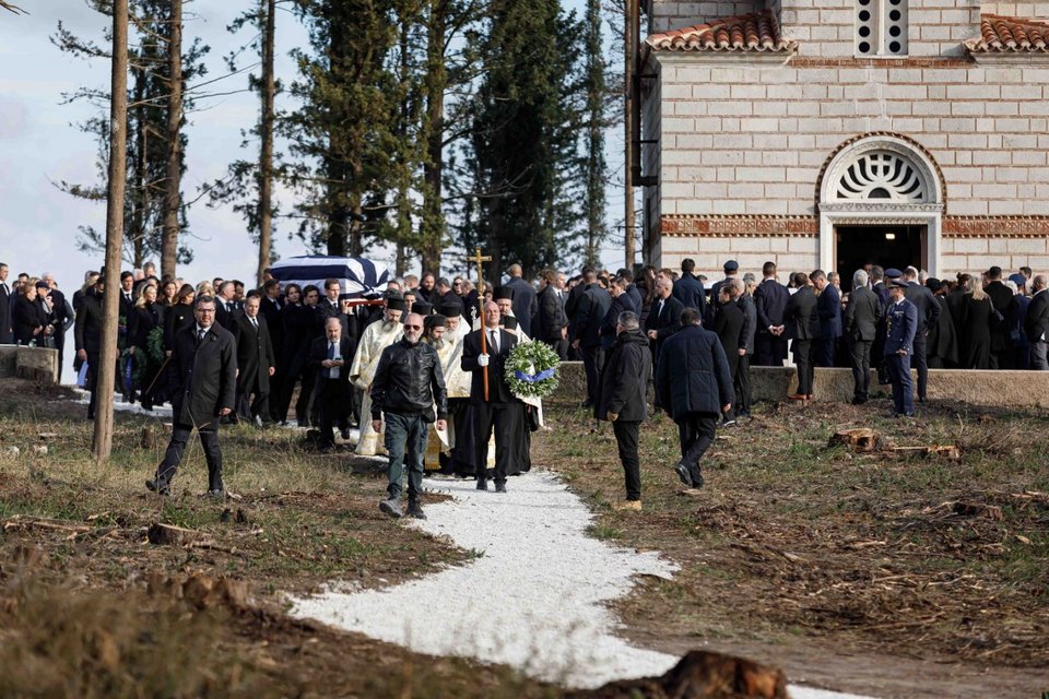 Ταφή τέως βασιλιά Κωνσταντίνου στο Τατόι