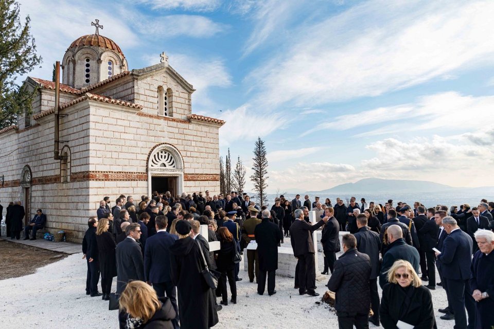 Ταφή τέως βασιλιά Κωνσταντίνου στο Τατόι