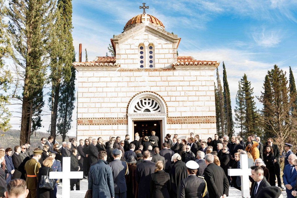 Ταφή τέως βασιλιά Κωνσταντίνου στο Τατόι