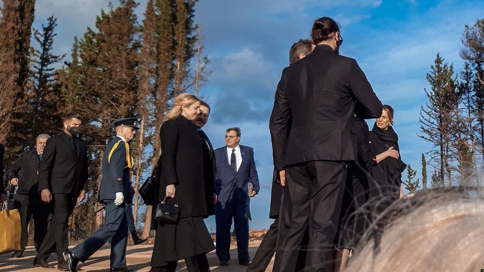 Ταφή τέως βασιλιά Κωνσταντίνου στο Τατόι