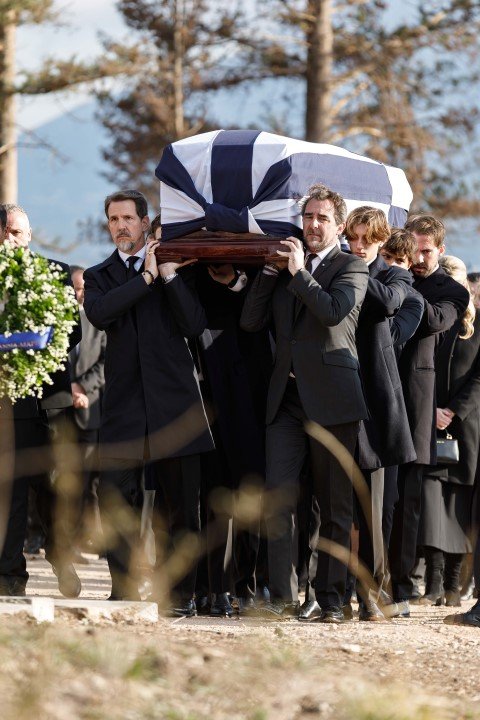 Στην πορεία προς τον τάφο / Φωτογραφία: Nikolas Kominis/POOL/SOOC   