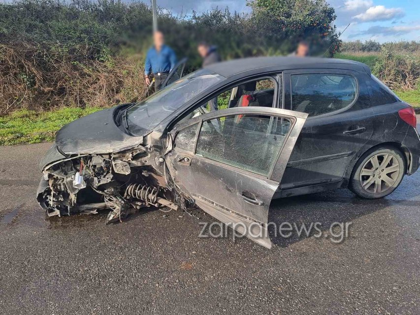 Τροχαίο στα Χανιά