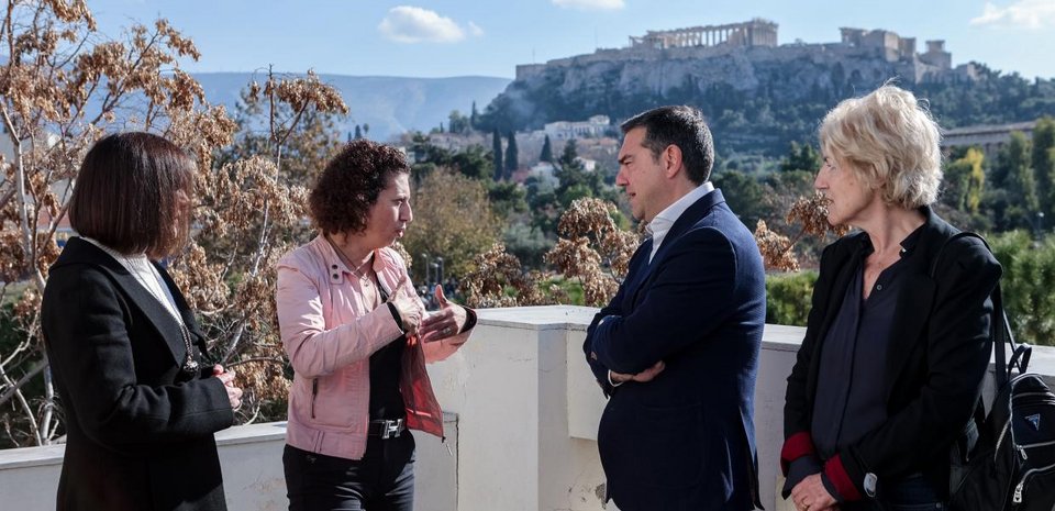 Η πρόεδρος του Συλλόγου Ελλήνων Αρχαιολόγων Δέσποινα Κουτσούμπα, στέλεχος του ΑΝΤΑΡΣΥΑ