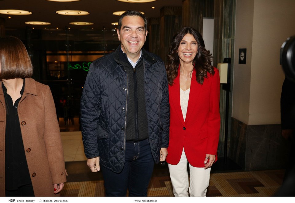 Αλέξης Τσίπρας, Πόπη Τσαπανίδου / Φωτογραφία: NDP 