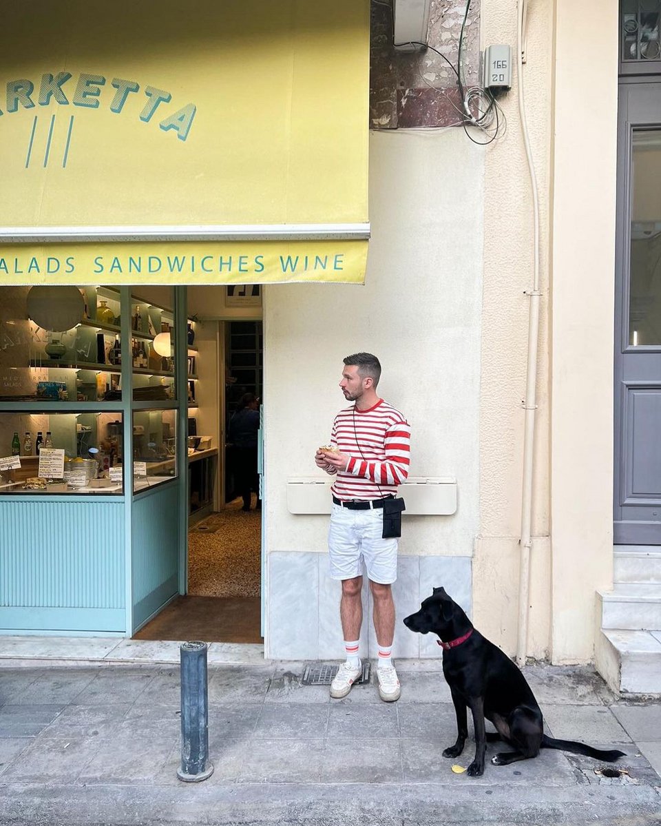 H Marketta στη Λέκκα, στο Σύνταγμα / Φωτογραφία: @afonintim via markettaathens/Instagram