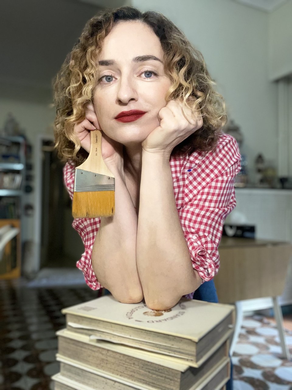 Η Ειρήνη Καραγιαννοπούλου, δημιουργός του Janus, που έχει ήδη μπει στη βιβλιοθήκη του MoMa στη Νέα Υόρκη