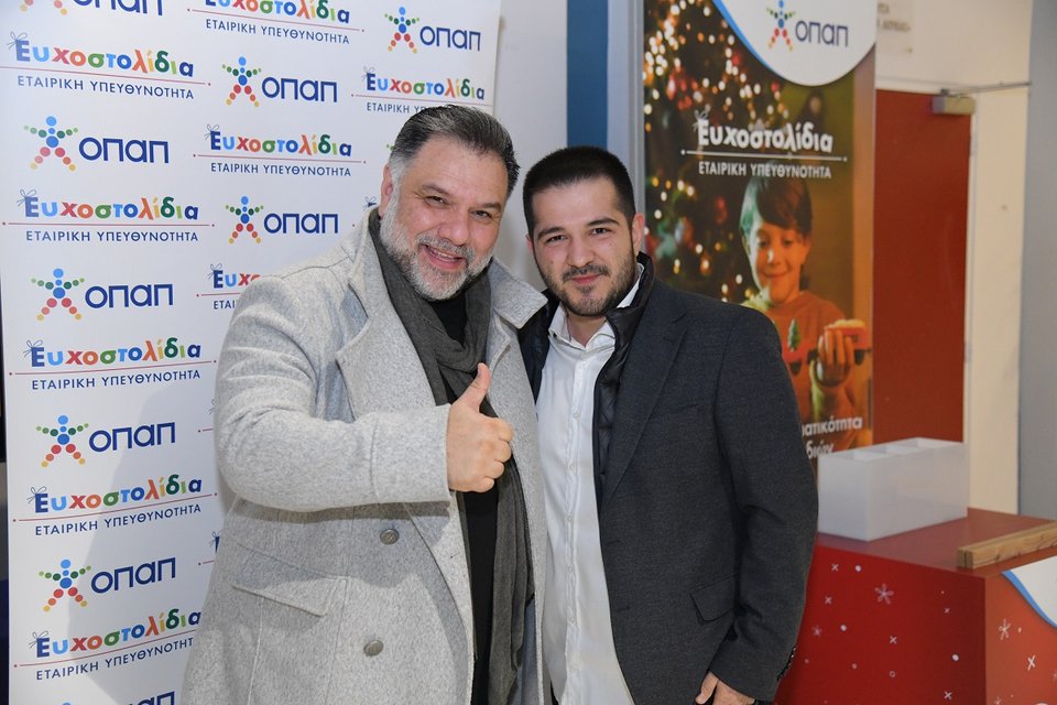 Γρηγόρης Αρναούτογλου και Παναγής Τζωρτζάτος 