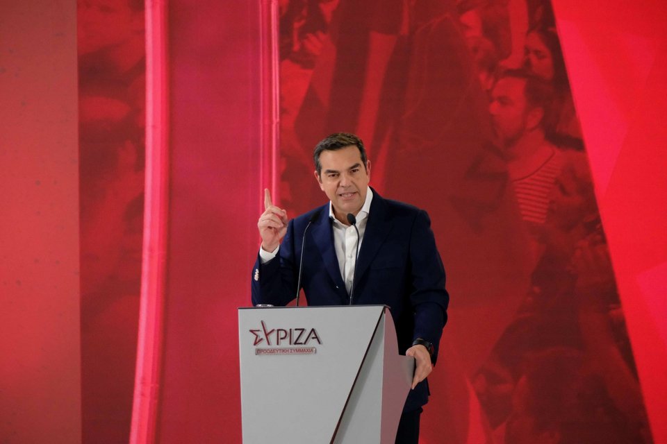 Ο Αλέξης Τσίπρας στην Πάτρα / Φωτογραφία: Γραφείο Τύπου ΣΥΡΙΖΑ