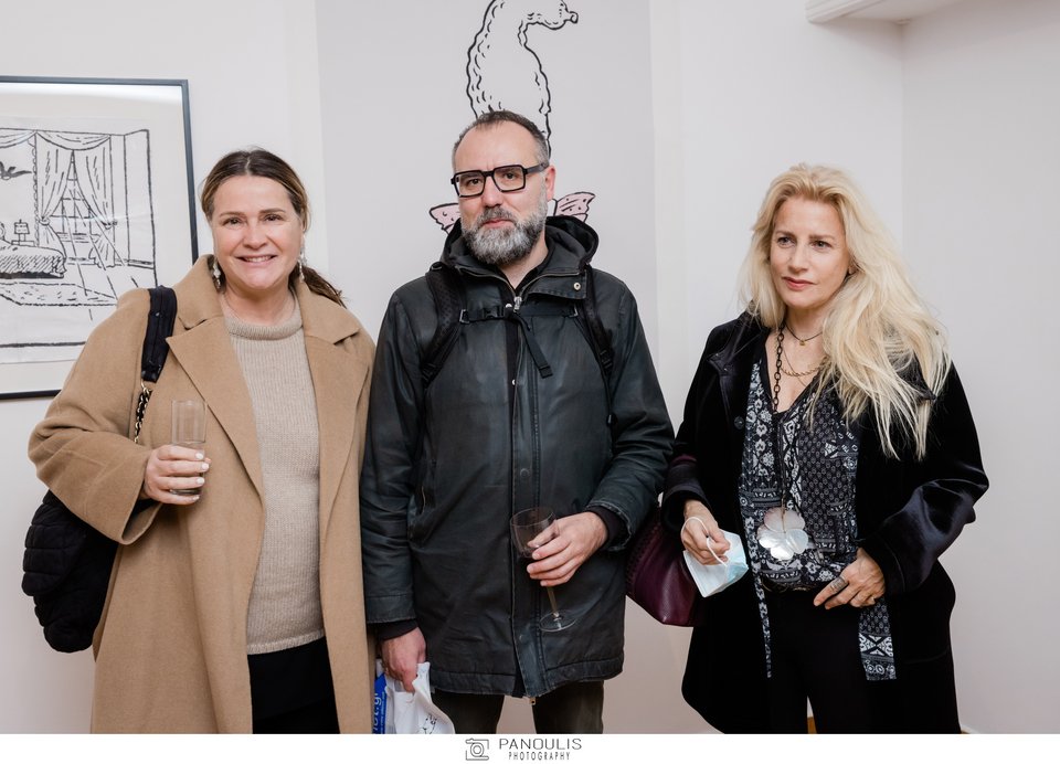 Άννα Ροκοφύλλου, Χριστόφορος Μαρίνος, Βένια Δημητρακοπούλου