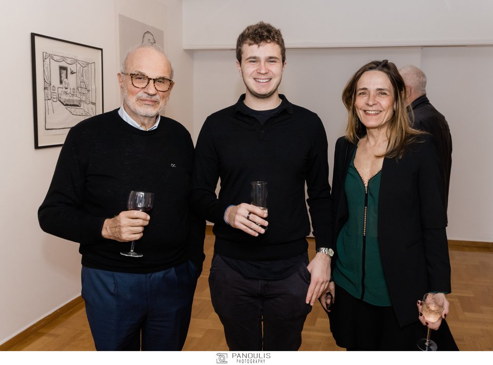 Σπύρος Πολλάλης, Νίκος Πολλάλης, Νινέτα Παπαδαυίδ-Πατέρα