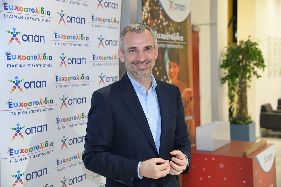 Πάνος Γαβριήλ, Διευθυντής Εταιρικής Επικοινωνίας και Εταιρικής Υπευθυνότητας ΟΠΑΠ 