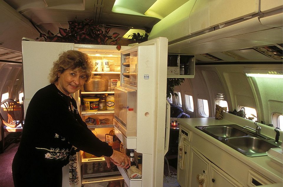 Η κουζίνα του Boeing της Jo Ann Ussery