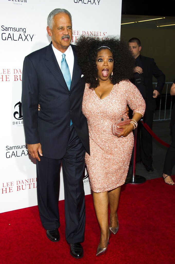 Η Oprah Winfrey και ο Stedman Graham στην πρεμιέρα της ταινίας "The Butler" του Lee Daniels τη Δευτέρα 5 Αυγούστου 2013 στη Νέα Υόρκη