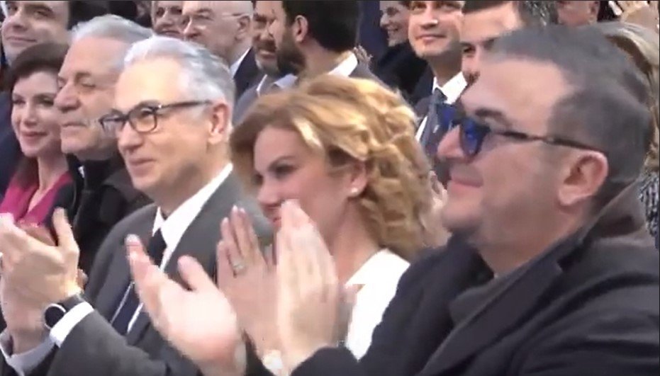 Άννα Μισέλ Ασημακοπούλου, Δημήτρης Αβραμόπουλος, Θόδωρος Ρουσοπουλος, Ευγενία Μανωλίδου και Αντώνης Ρέμος