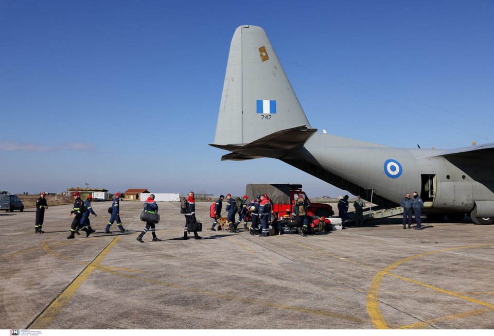 ΑΝΑΧΩΡΗΣΗ ΤΗΣ 2ης ΕΜΑΚ ΓΙΑ ΤΗΝ ΣΕΙΣΜΟΠΛΗΚΤΗ ΤΟΥΡΚΙΑ/ Φωτογραφία INTIME NEWS/ ΑΒΡΑΜΙΔΗΣ ΑΛΕΞΑΝΔΡΟΣ