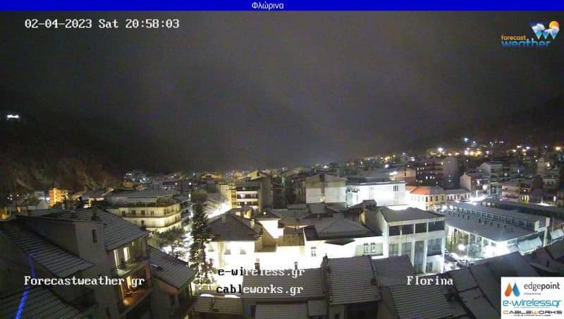 Χιονόπτωση και στην Φλώρινα