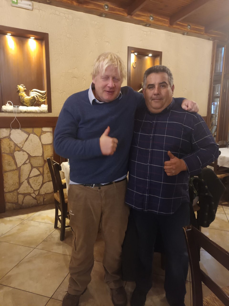 Στη Στάνη στα Καλάβρυτα ο Μπόρις Τζόνσον