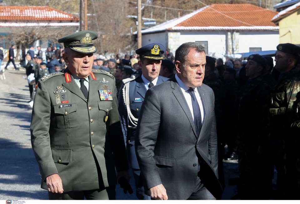 Ο υπουργός Εθνικής Άμυνας, Νίκος Παναγιωτόπουλος
