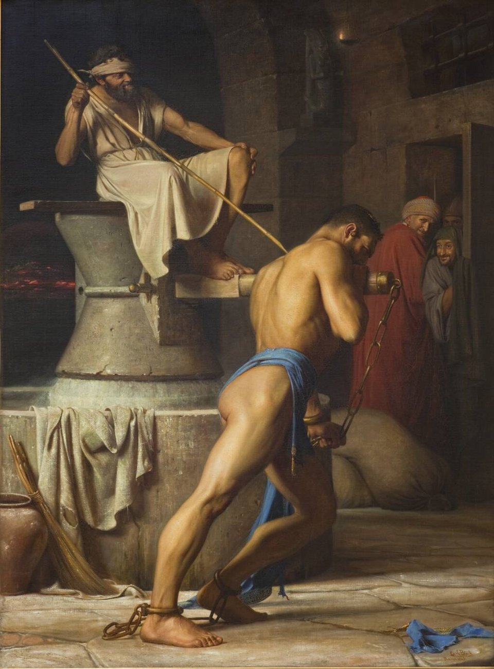 «Σαμψών και Φιλισταίοι», έργο του 1863 που θα παρουσιαστεί στην έκθεση στην Εθνική Πινακοθήκη της Δανίας