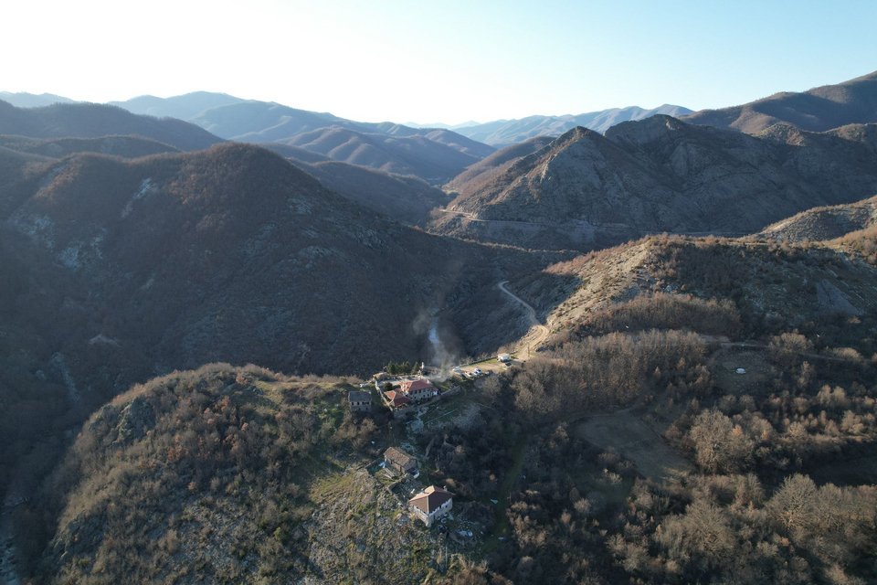Η Κοττάνη στα βόρεια της Ξάνθης