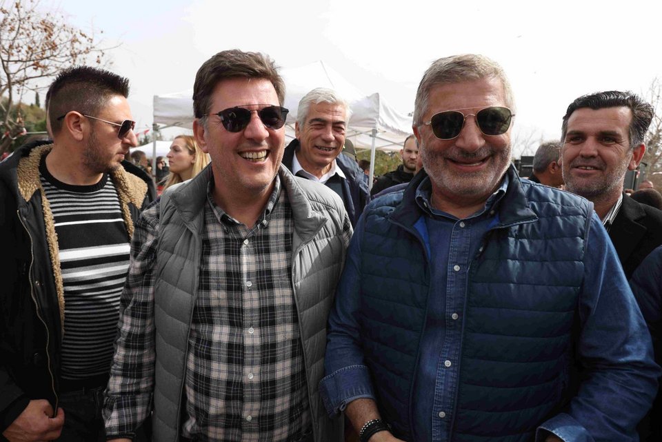 Ο Γιώργος Πατούλης με τον Μιλτιάδη Βαρβιτσιώτη
