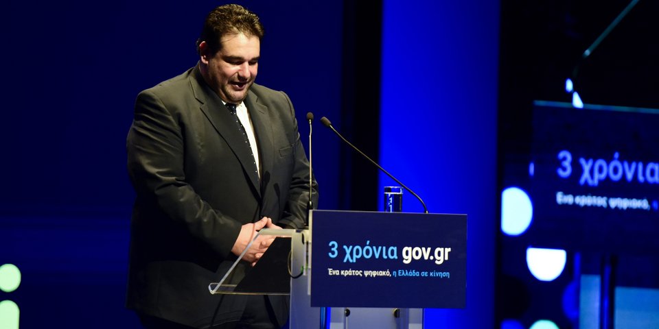 Ο υφυπουργός Ψηφιακής Διακυβέρνησης Θοδωρής Λιβάνιος / Φωτογραφία: Menelaos Myrillas / SOOC