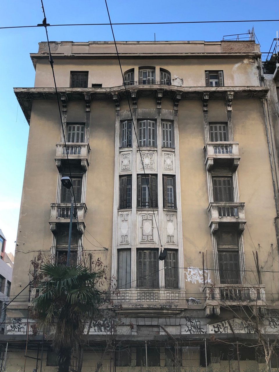 To σπίτι όπου έζησε η Μαρία Κάλλας ως έφηβη / Φωτογραφία: Άντζελα Λιαρίκου