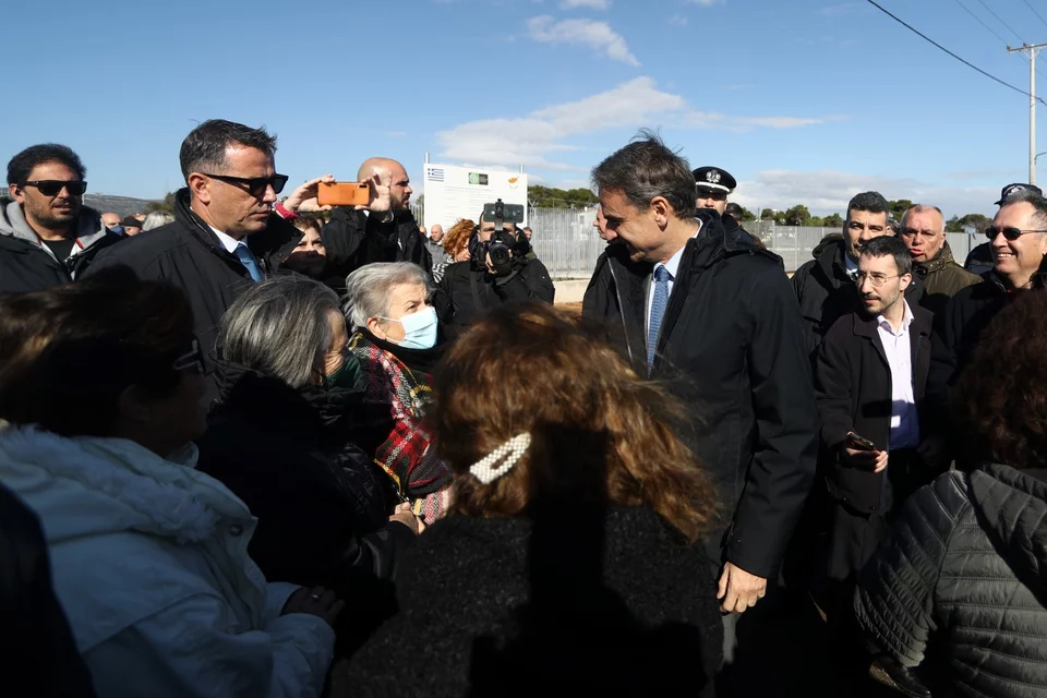 μητσοτάκης αναστασιάδης στο Μάτι