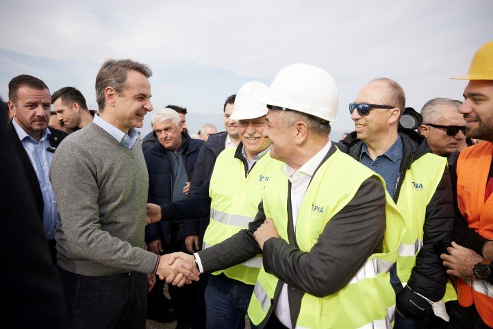 Ο Κυριάκος Μητσοτάκης στον Ε65 -Φωτογραφία: ΓτΠ ΠΑΠΑΜΗΤΣΟΣ ΔΗΜΗΤΡΗΣ