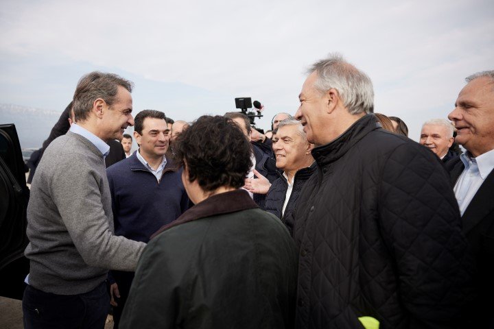 Ο Κυριάκος Μητσοτάκης στον Ε65 -Φωτογραφία: ΓτΠ ΠΑΠΑΜΗΤΣΟΣ ΔΗΜΗΤΡΗΣ