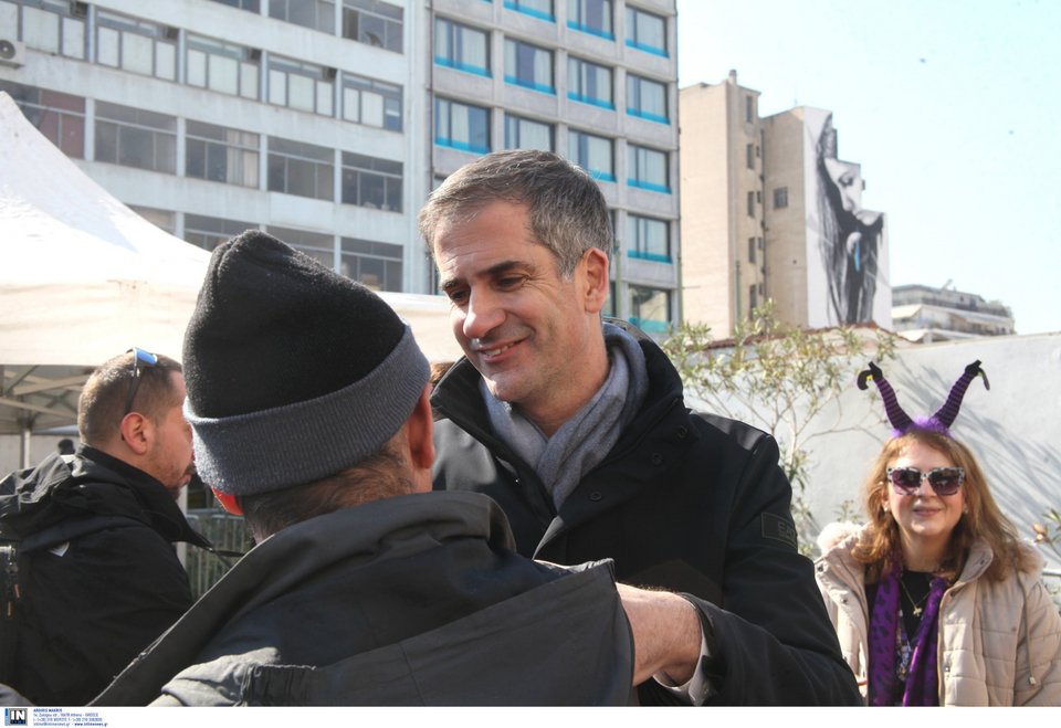 Τσικνοπέμπτη στη Βαρβάκειο Αγορά/Φωτογραφία INTIME NEWS Λιάκος Γιάννης