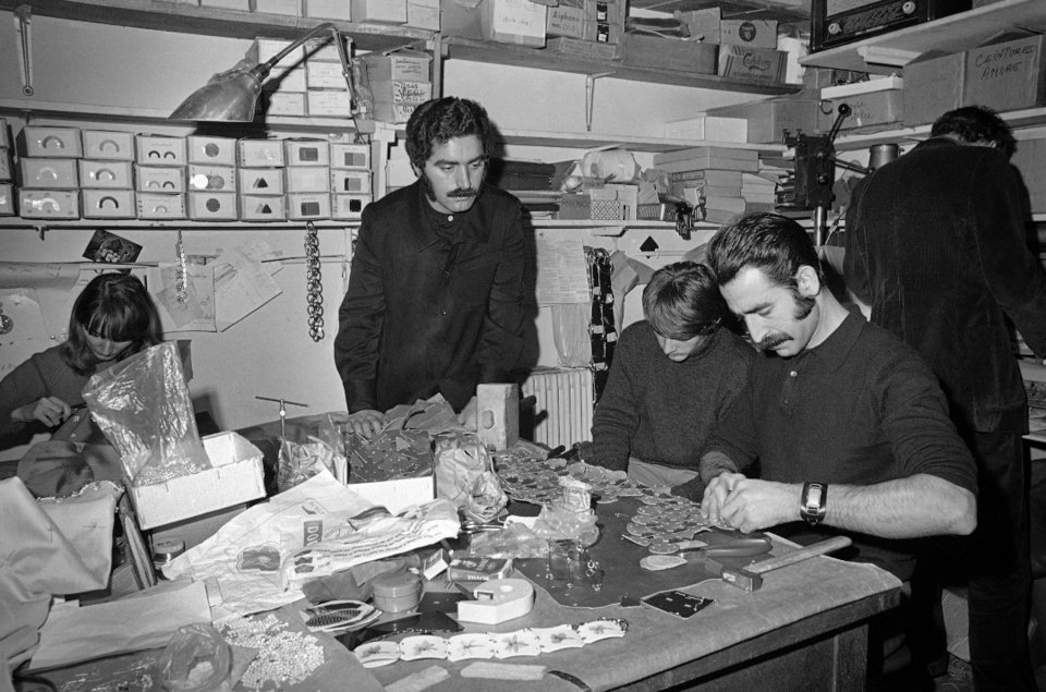 O Paco Rabanne στο εργαστήριό του/Φωτογραφία: ΑP Images