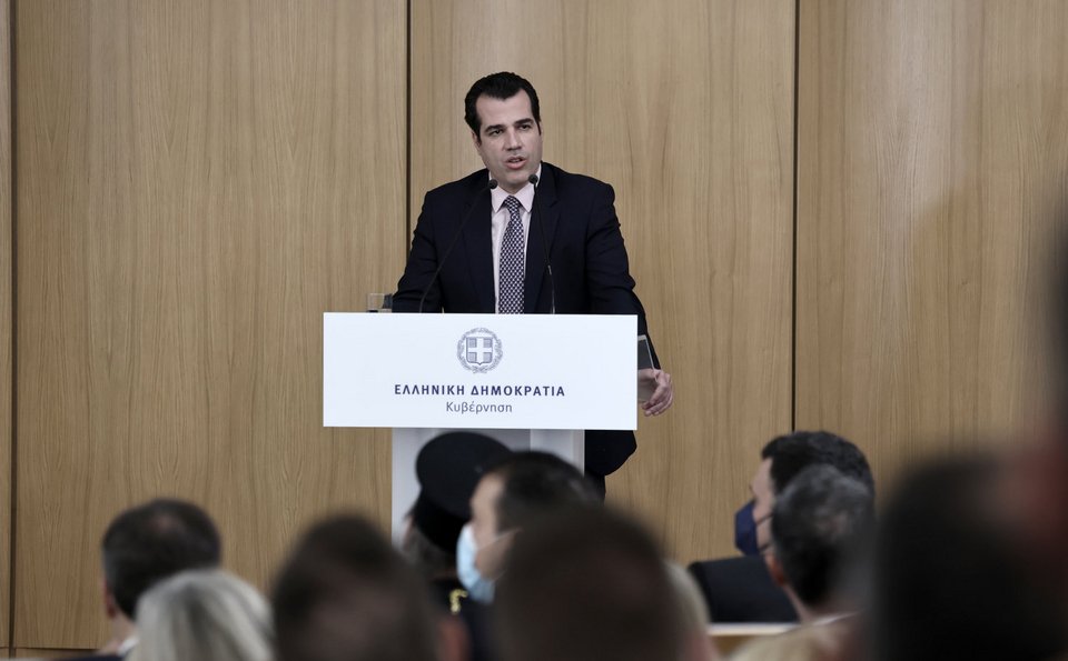 Ο υπουργός Υγείας Θάνος Πλεύρης - Φωτογραφία: ΛΙΑΚΟΣ ΓΙΑΝΝΗΣ-INTIMENEWS
