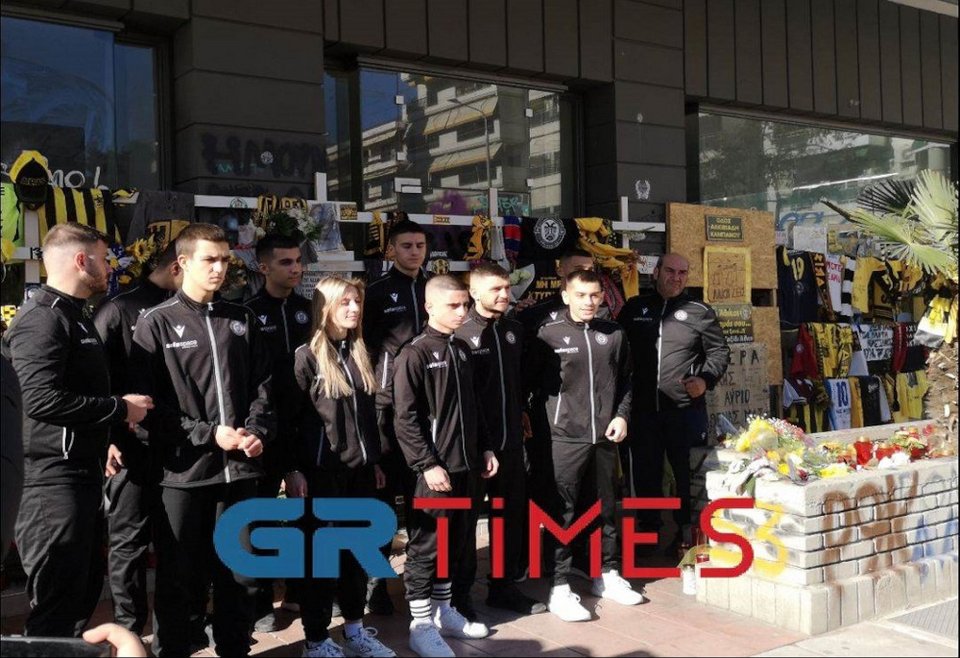 Τρισάγιο στη μνήμη του Άλκη Καμπανού/ Φωτογραφία: GRTimes.gr