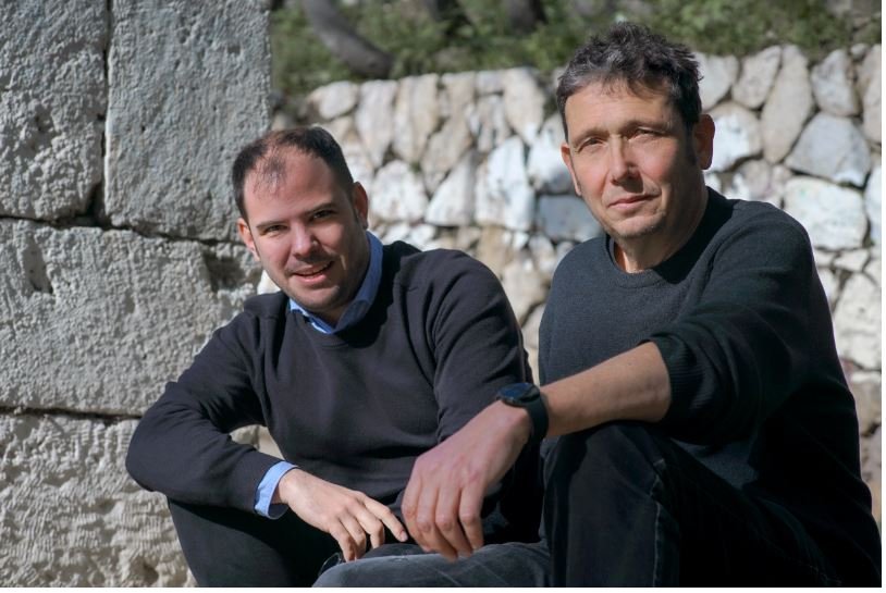 Ο Ανδρέας Νικολοβγένης (αριστερά) και ο Κωστής Πανηγύρης / Ηλίας Κοσίντας