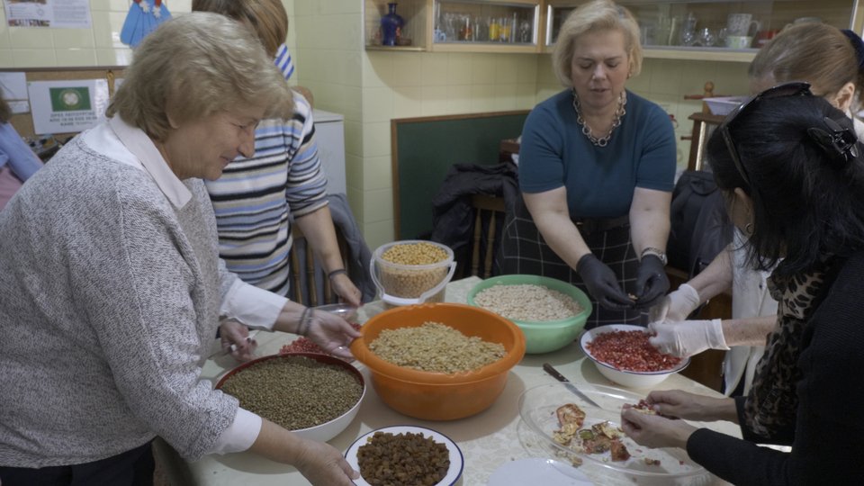 Το πολυσπόρι, το οποίο παρασκευάζεται με βρασμένα δημητριακά και όσπρια