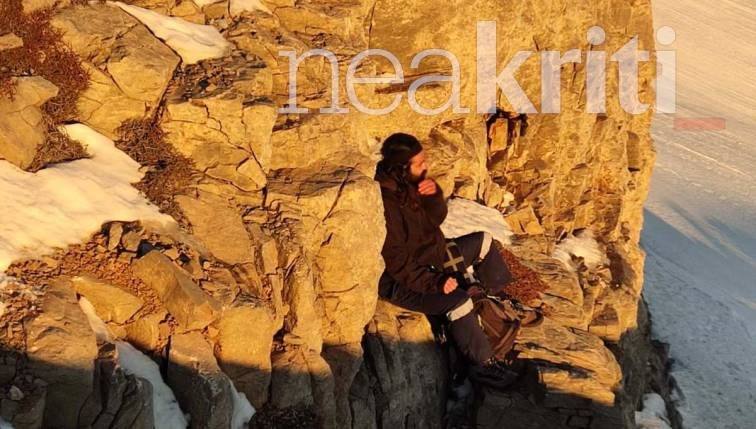 Ο 22χρονος που εγκλωβίστηκε στον Ψηλορείτη / neakriti.gr