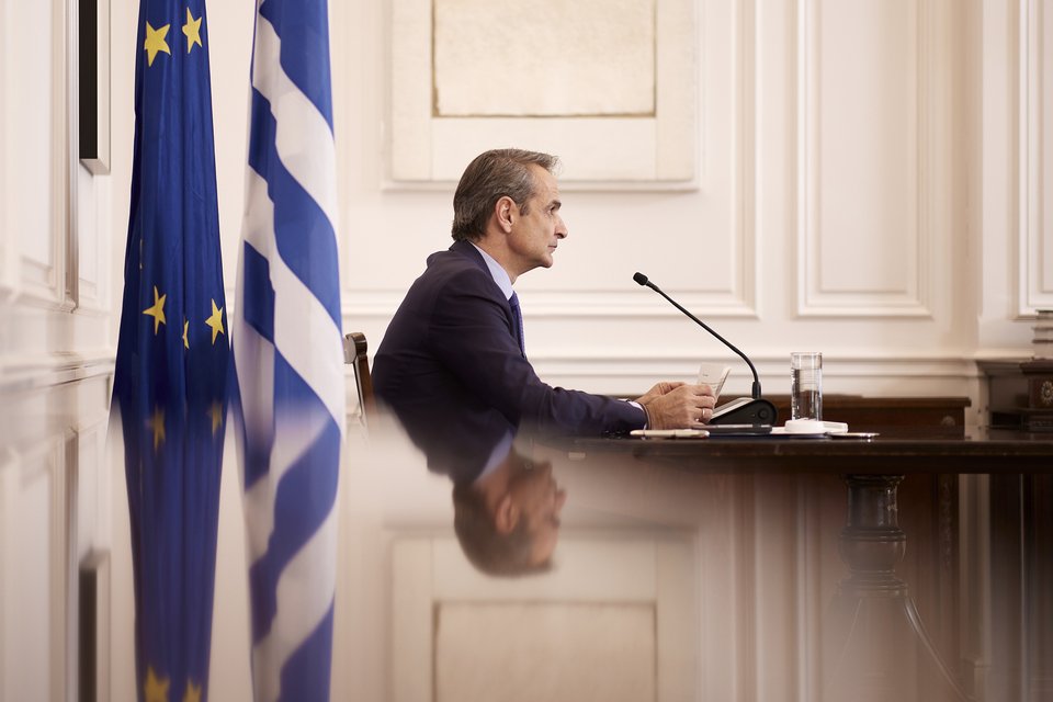 Ο Κυριάκος Μητσοτάκης συμμετείχε στην τηλεδιάσκεψη για τη Δημοκρατία, μετά από πρόσκληση του Τζο Μπάιντεν