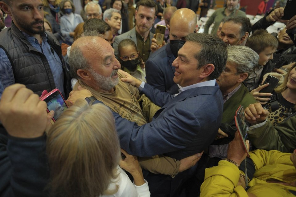 Ο Αλέξης Τσίπρας στην Καλαμάτα / Φωτογραφία: Intime