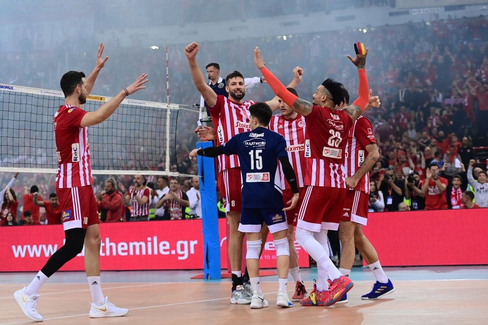 Ο Ολυμπιακός κατέκτησε το Challenge Cup / Φωτογραφία: Eurokinissi