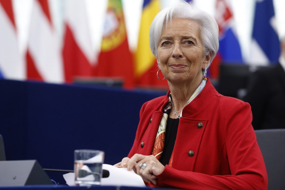Η Πρόεδρος της Ευρωπαϊκής Κεντρικής Τράπεζας Christine Lagarde