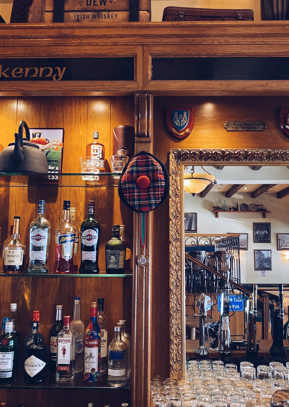 Άποψη από το κυρίως μπαρ του Molly Malone's  / Φωτογραφία: Μάνος Λειβαδάρος/iefimerida.gr 