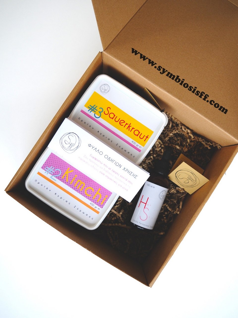 Κimchi και Sauerkraut του Symbiosis Fermented Foods /  Φωτογραφία: symbiosis.ff/Instagram