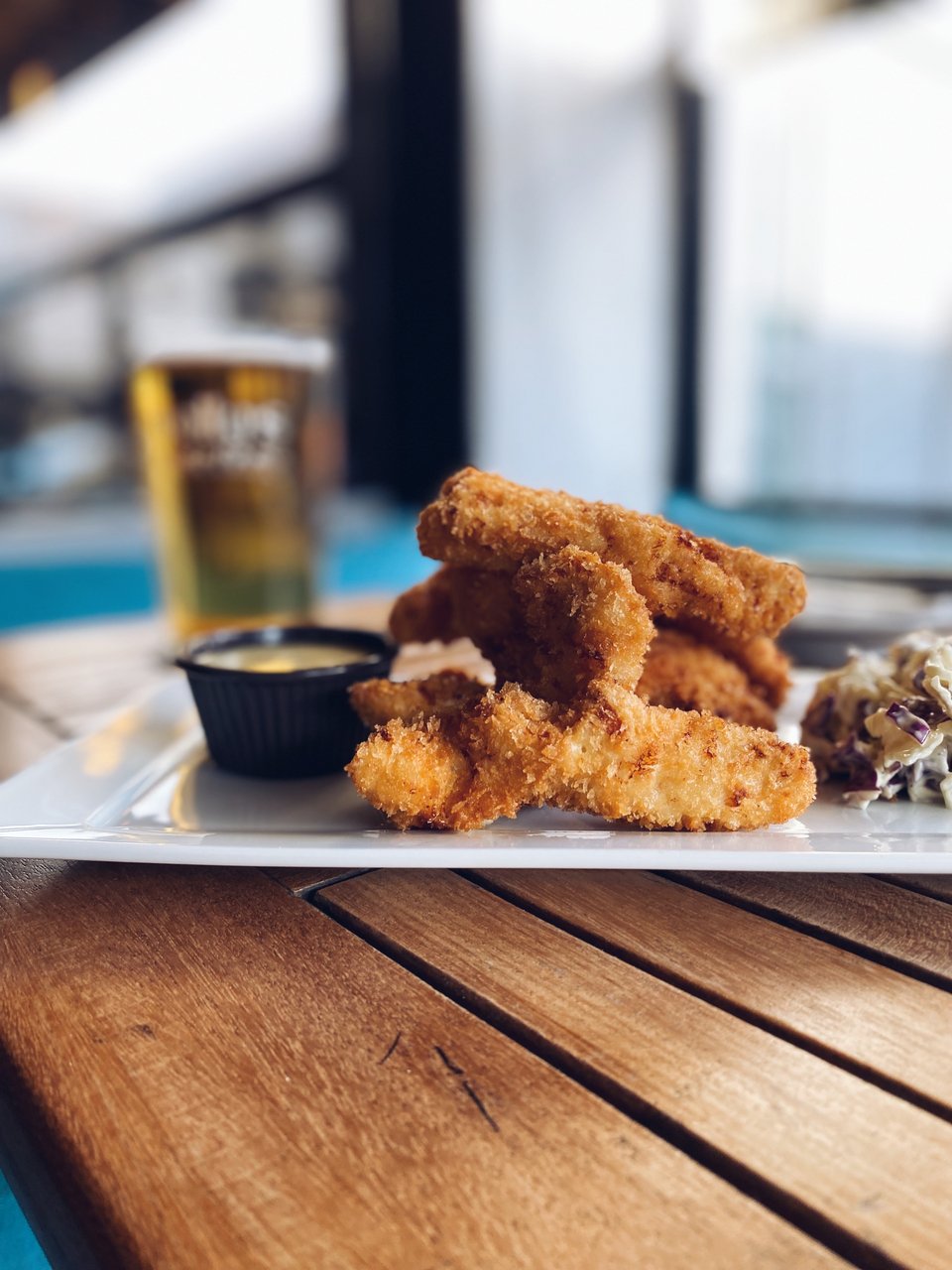 Το ορεκτικό με τις τηγανητές λωρίδες κοτόπουλου σε κινέζικο πάνκο  / Φωτογραφία: Μάνος Λειβαδάρος/iefimerida.gr 